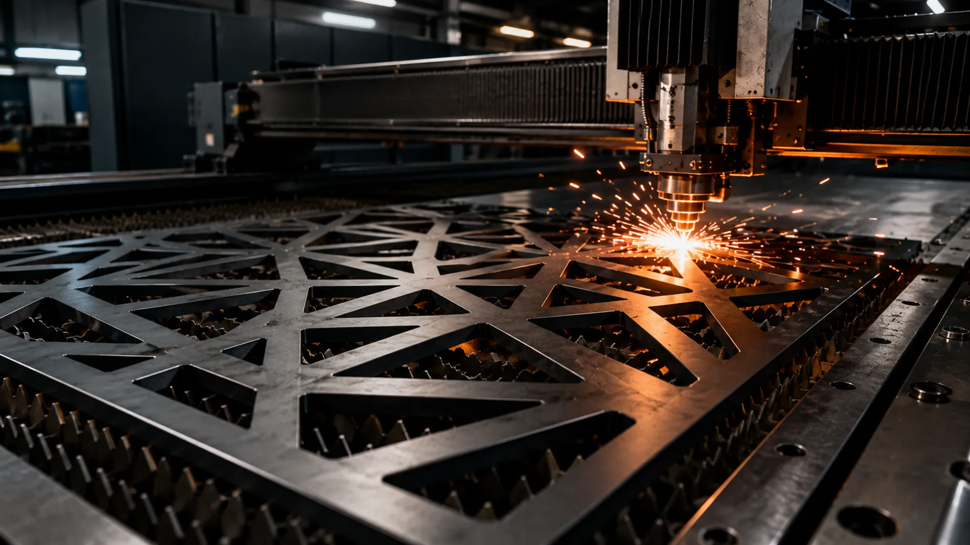 Taller MetalMotor — corte láser CNC en acero